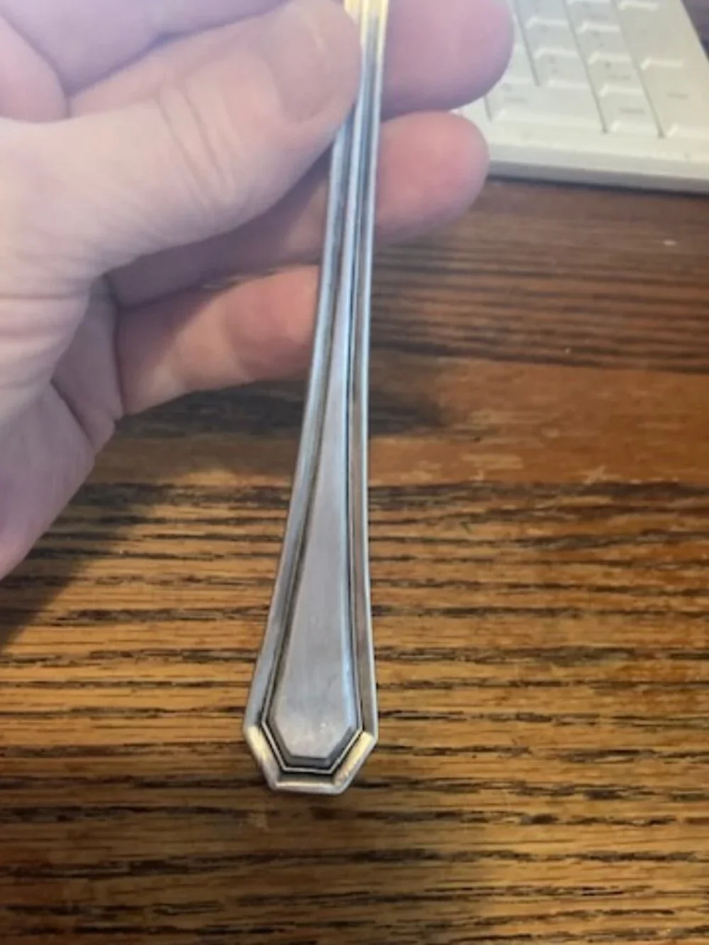 Vintage Silverplated Serving Fork